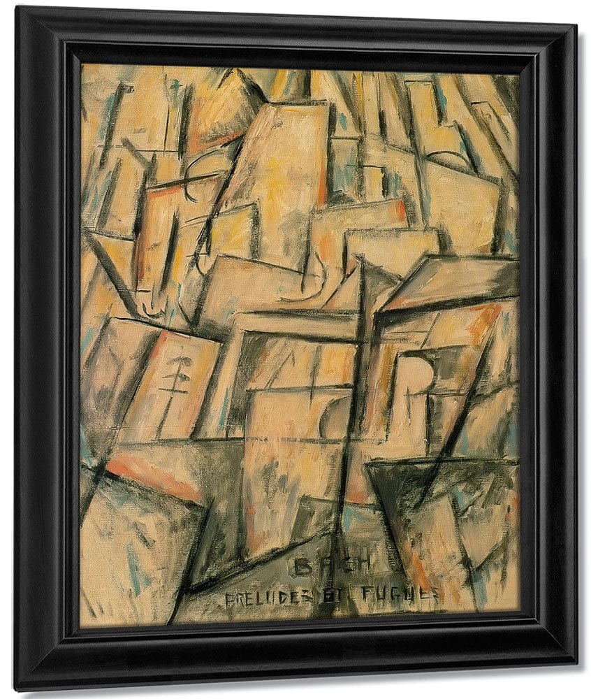 Musical Theme No 2 By Marsden Hartley Fine Art Print