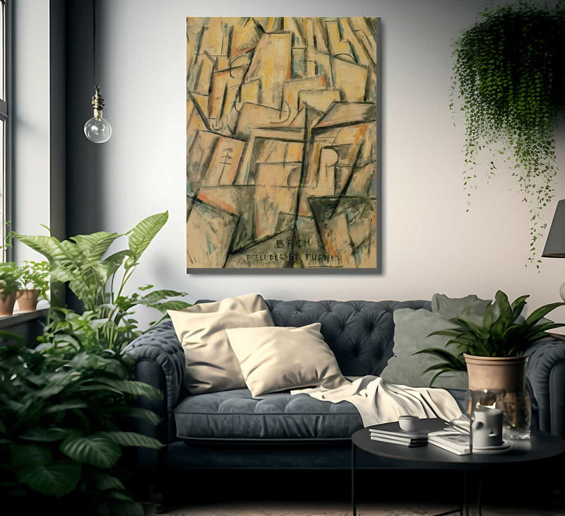 Musical Theme No 2 By Marsden Hartley Fine Art Print