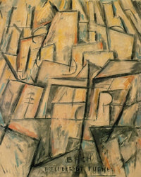 Musical Theme No 2 By Marsden Hartley Fine Art Print