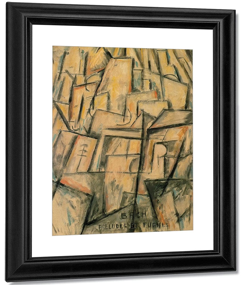 Musical Theme No 2 By Marsden Hartley Fine Art Print