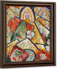 Musical Theme (Oriental Symphony) By Marsden Hartley Fine Art Print