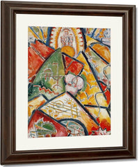 Musical Theme (Oriental Symphony) By Marsden Hartley Fine Art Print