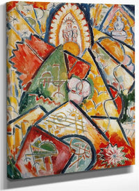 Musical Theme (Oriental Symphony) By Marsden Hartley Fine Art Print