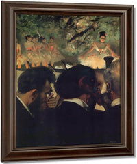Musicians In The Orchestra By Edgar Degas Fine Art Print