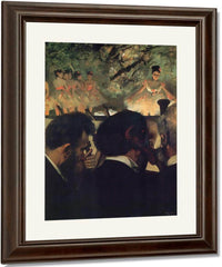 Musicians In The Orchestra By Edgar Degas Fine Art Print