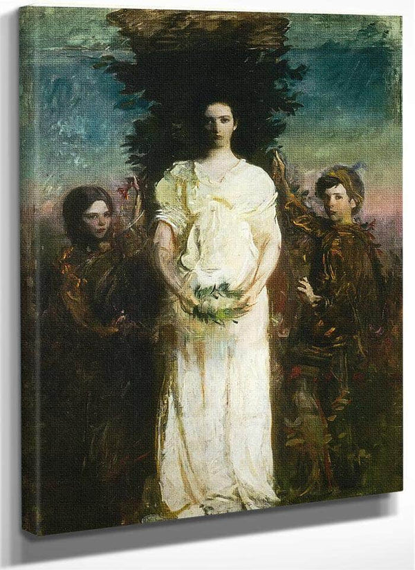 My Children By Abbott Handerson Thayer Fine Art Print