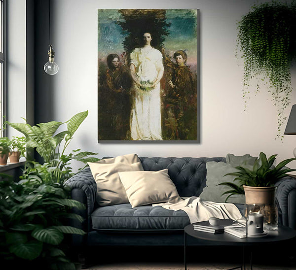 My Children By Abbott Handerson Thayer Fine Art Print