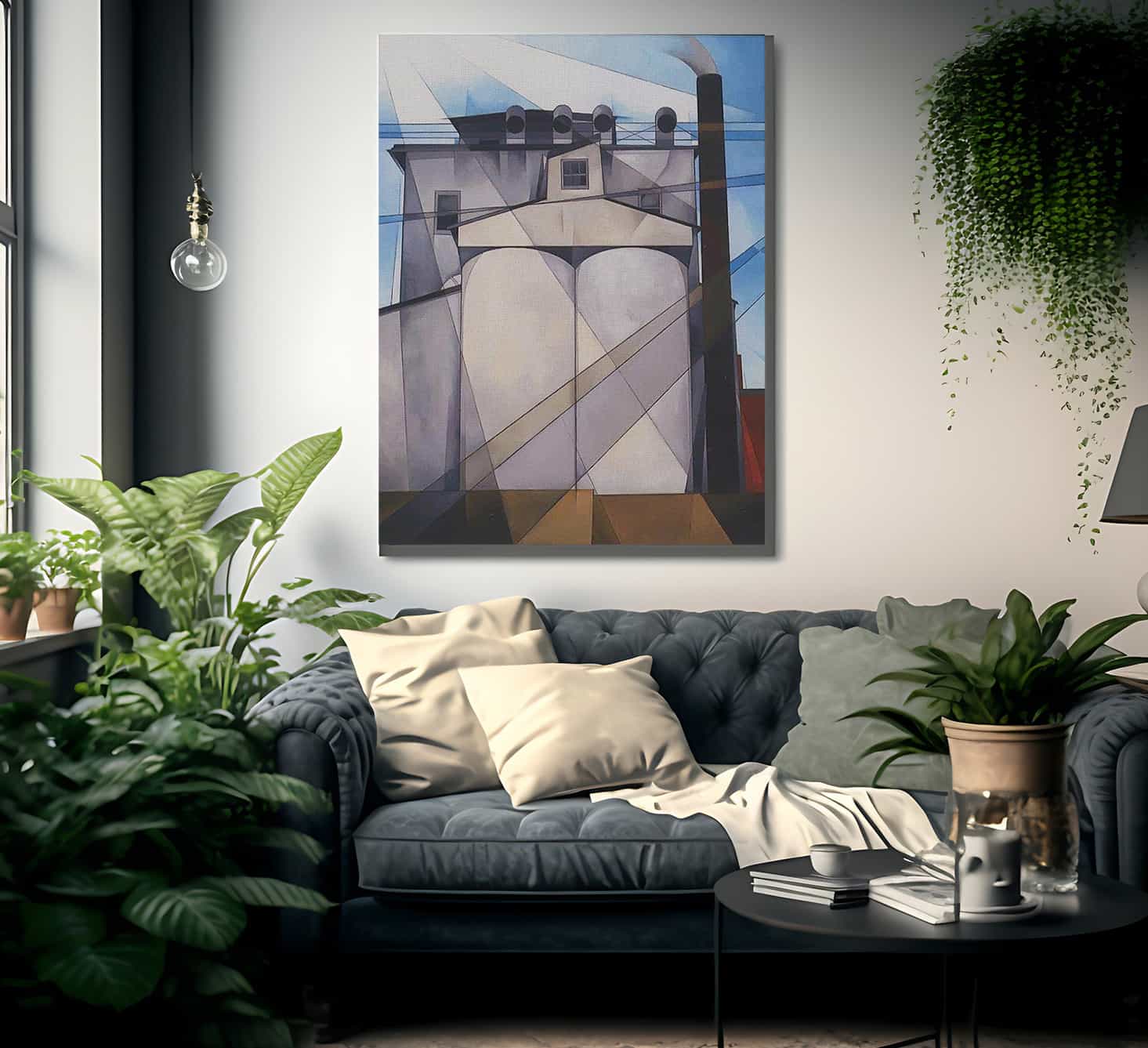 My Egypt By Charles Demuth Print, Canvas Art, Framed Print