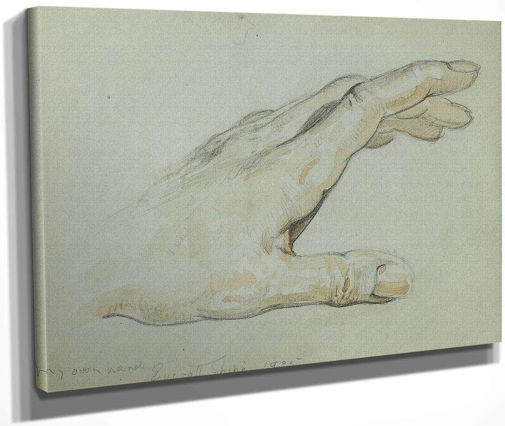 My Own Hand 1935 By Everett Shinn Fine Art Print