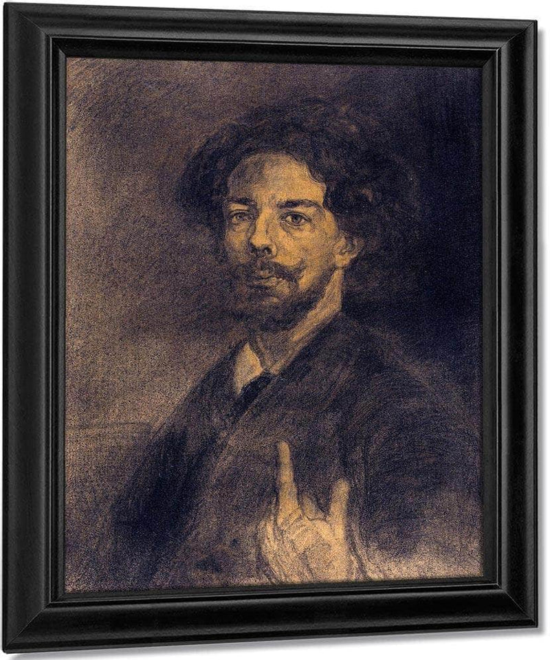 My Portrait By James Ensor Fine Art Print