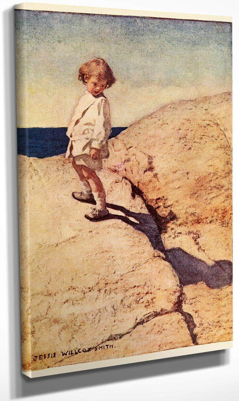 My Shadow By Jessie Willcox Smith Fine Art Print