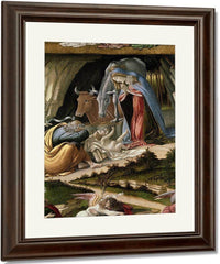 Mystic Nativity B By Sandro Botticelli Fine Art Print