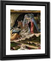 Mystic Nativity B By Sandro Botticelli Fine Art Print