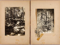 N. American Soldiers, Men In Mangrove, Study Folder For Book Concealing Coloration In The Animal Kingdom By Abbott Handerson Thayer Fine Art Print