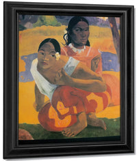 Nafea Faa Ipoipo (When Will You Marry) By Paul Gauguin Fine Art Print