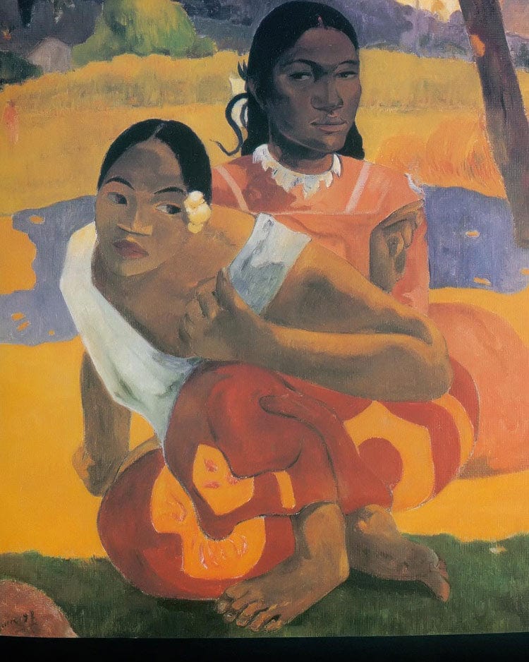 Nafea Faa Ipoipo (When Will You Marry) By Paul Gauguin Fine Art Print