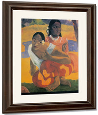 Nafea Faa Ipoipo (When Will You Marry) By Paul Gauguin Fine Art Print