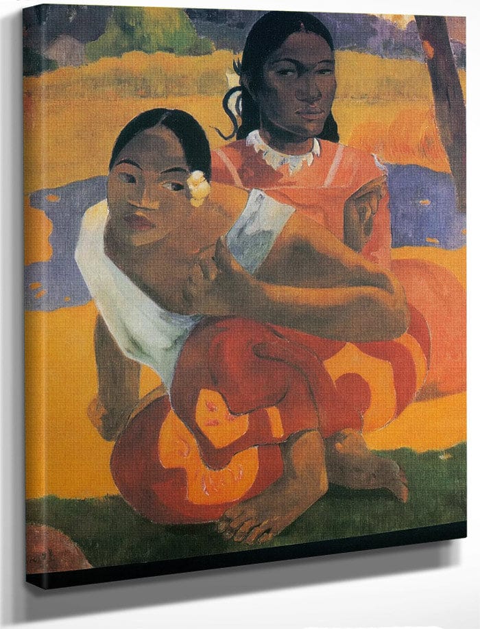 Nafea Faa Ipoipo (When Will You Marry) By Paul Gauguin Fine Art Print