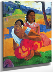 Nafea Faaipoipo (When Are You Getting Married) By Eugene Henri Paul Gauguin Fine Art Print