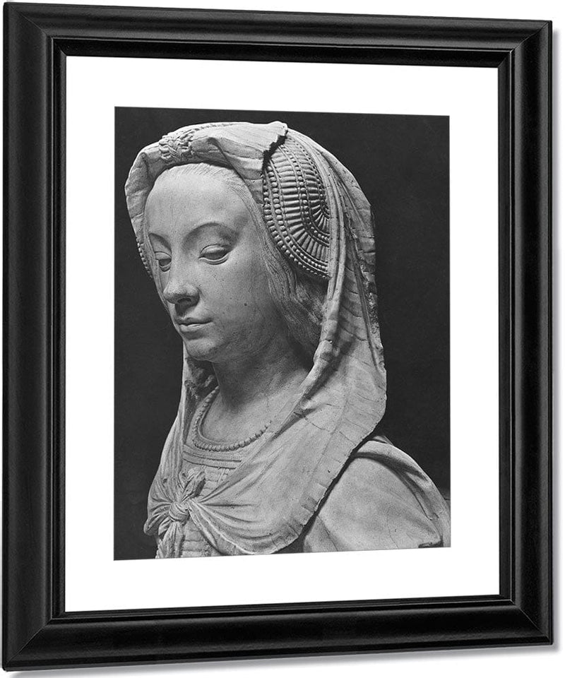 Nantes, St. Peter And St. Paul Cathedral, Tomb Of Francis Ii, Duke Of Brittany And Marguerite Of Foix, Head Of Prudence (Detail) By Michel Colombe Fine Art Print