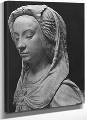 Nantes, St. Peter And St. Paul Cathedral, Tomb Of Francis Ii, Duke Of Brittany And Marguerite Of Foix, Head Of Prudence (Detail) By Michel Colombe Fine Art Print