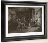 Nantucket School Of Philosophy By Eastman Johnson Fine Art Print