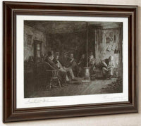 Nantucket School Of Philosophy By Eastman Johnson Fine Art Print