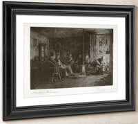 Nantucket School Of Philosophy By Eastman Johnson Fine Art Print