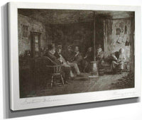 Nantucket School Of Philosophy By Eastman Johnson Fine Art Print
