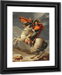Napoleon Crossing The Alps On 20Th May 1800 By Jacques Louis David Fine Art Print