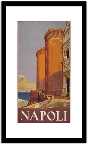 Napoli  Wpa Vintage Advertising Fine Art Print