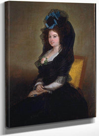 Narcisa Baranana De Goicoechea 1815 112 4X78 1Cm Met 29 100 180 By Francisco De Goya Fine Art Print