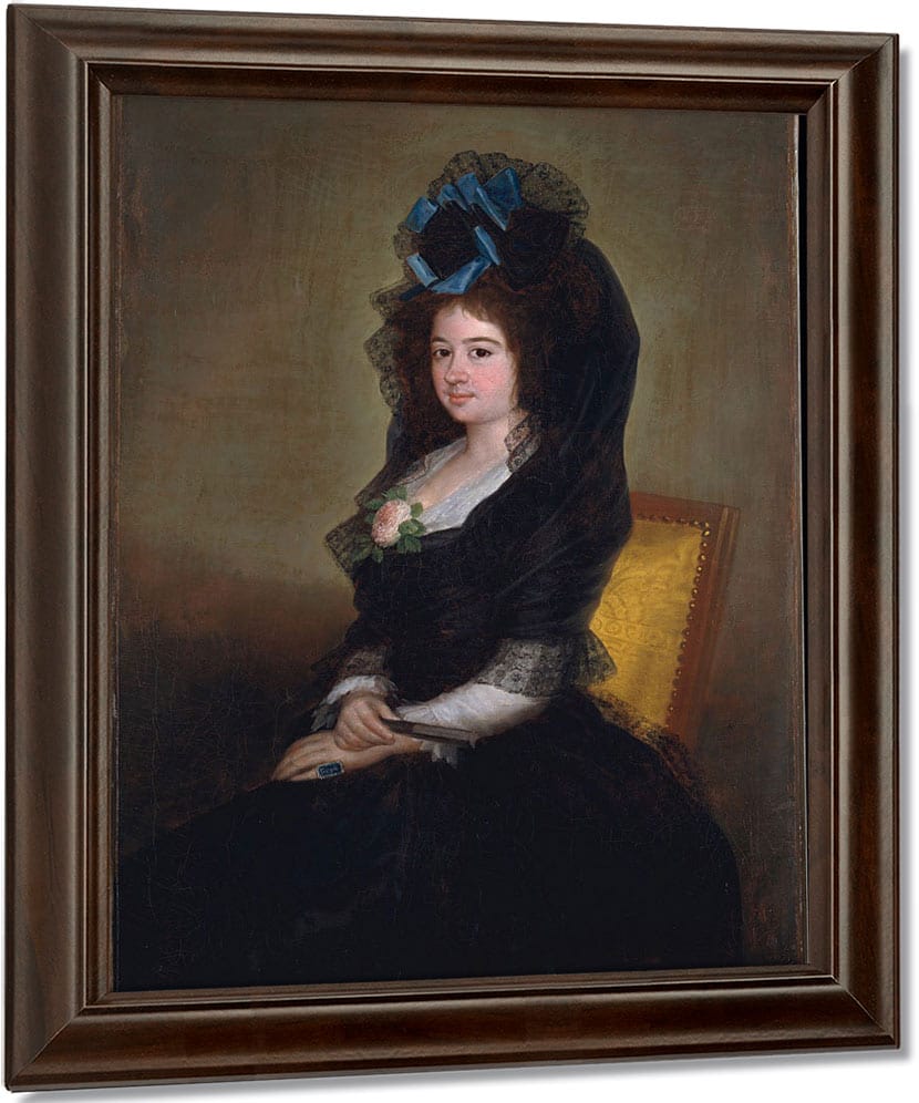 Narcisa Baranana De Goicoechea By Francisco De Goya Fine Art Print