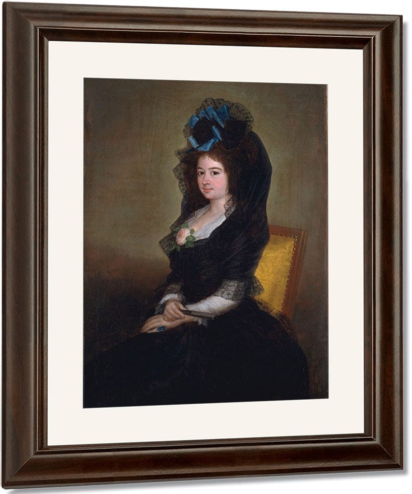 Narcisa Baranana De Goicoechea By Francisco De Goya Fine Art Print
