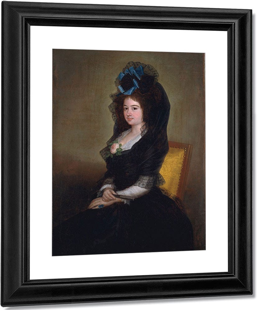 Narcisa Baranana De Goicoechea By Francisco De Goya Fine Art Print