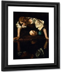 Narcissus  By Caravaggio Fine Art Print