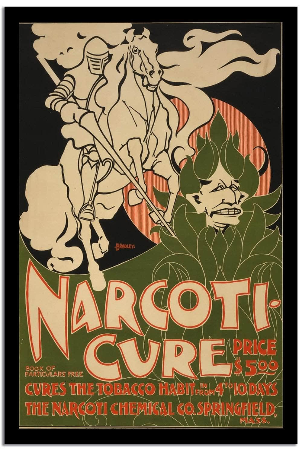 Narcoti Cure  Vintage Poster Fine Art Print