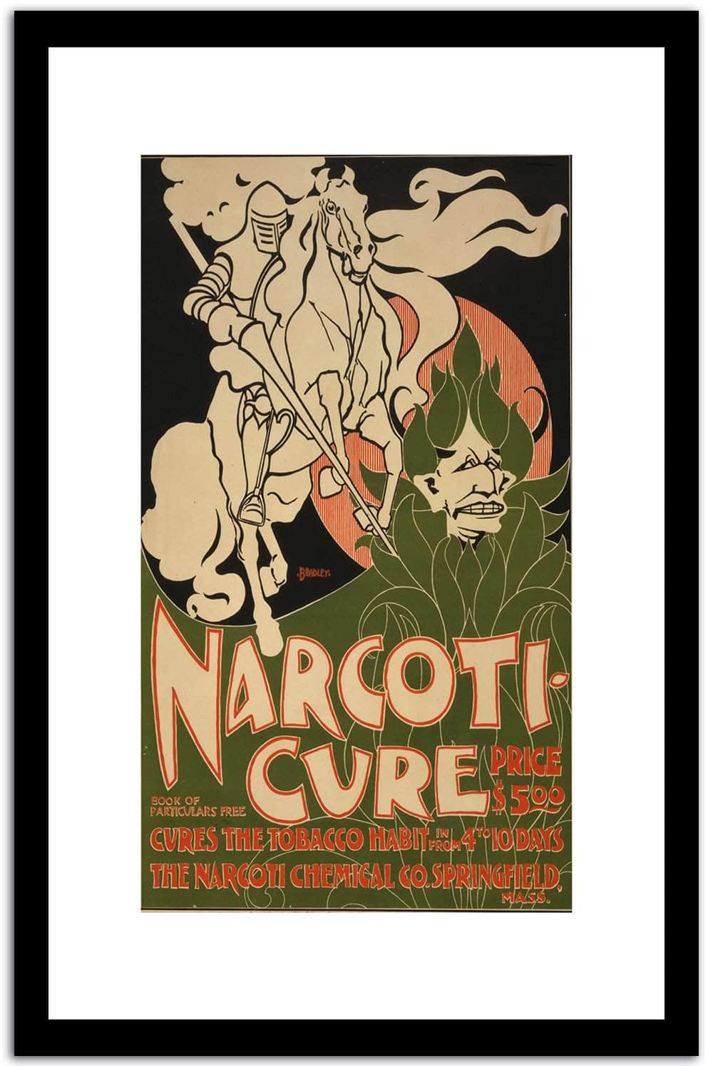 Narcoti Cure  Vintage Poster Fine Art Print