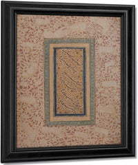 Nasta 1039 Liq Calligraphy 1640 By Bichitr Fine Art Print