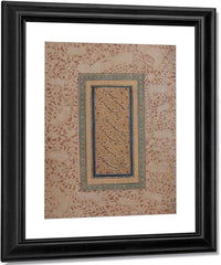 Nasta 1039 Liq Calligraphy 1640 By Bichitr Fine Art Print