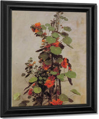 Nasturtiums By Jean Fantin Latour Fine Art Print