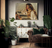 Natalie And Missal By Alice Pike Barney Fine Art Print