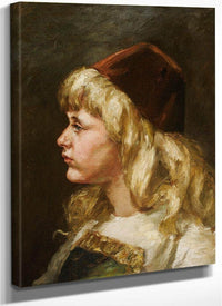 Natalie At Seven By Alice Pike Barney Fine Art Print