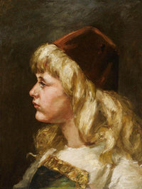 Natalie At Seven By Alice Pike Barney Fine Art Print