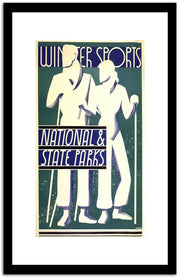 National & State Parks  Vintage Poster Fine Art Print
