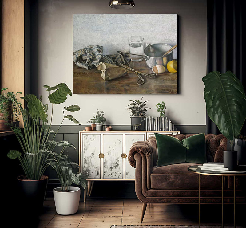 Natura Morta By Feliu Elias Bracons Fine Art Print