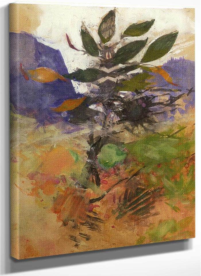 Nature Study With Flora By Abbott Handerson Thayer Fine Art Print