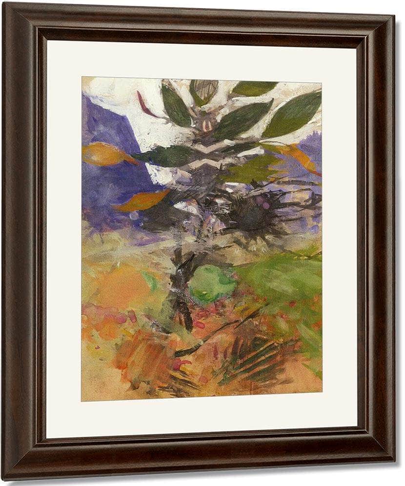 Nature Study With Flora By Abbott Handerson Thayer Fine Art Print