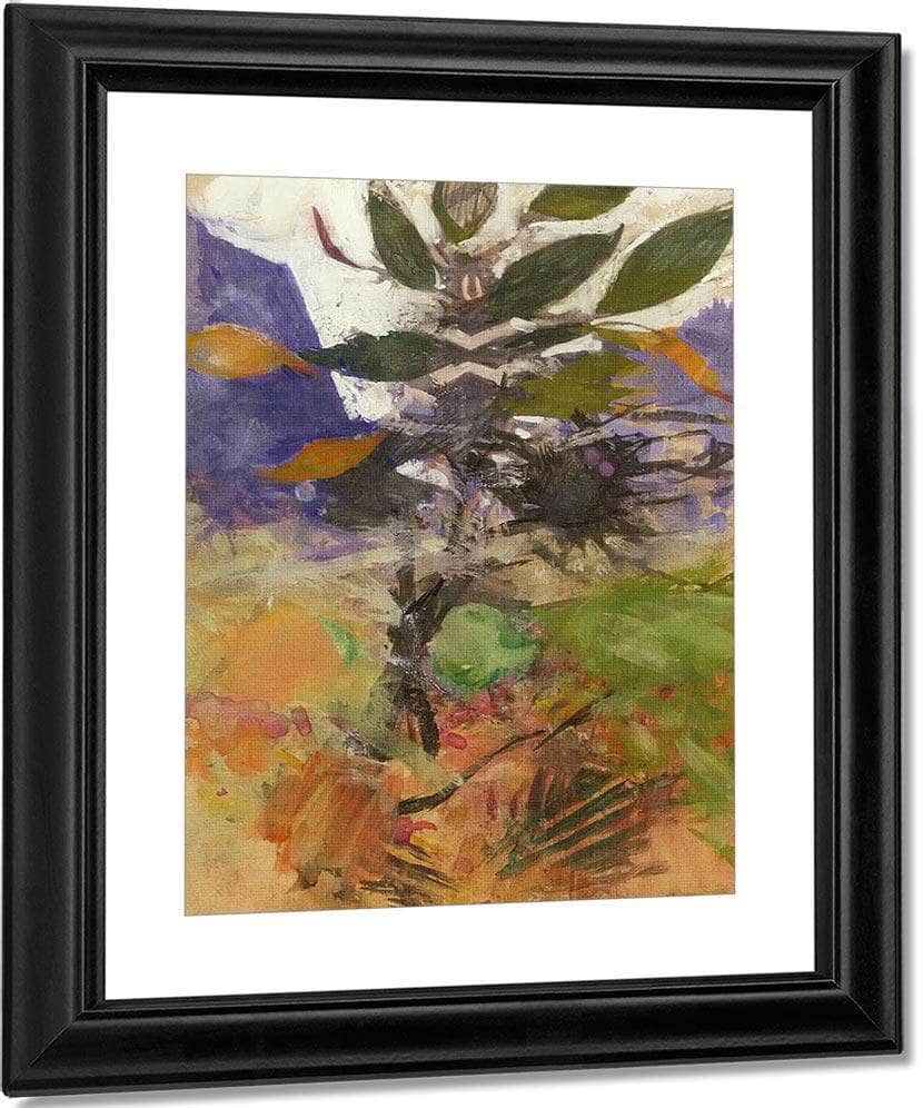 Nature Study With Flora By Abbott Handerson Thayer Fine Art Print