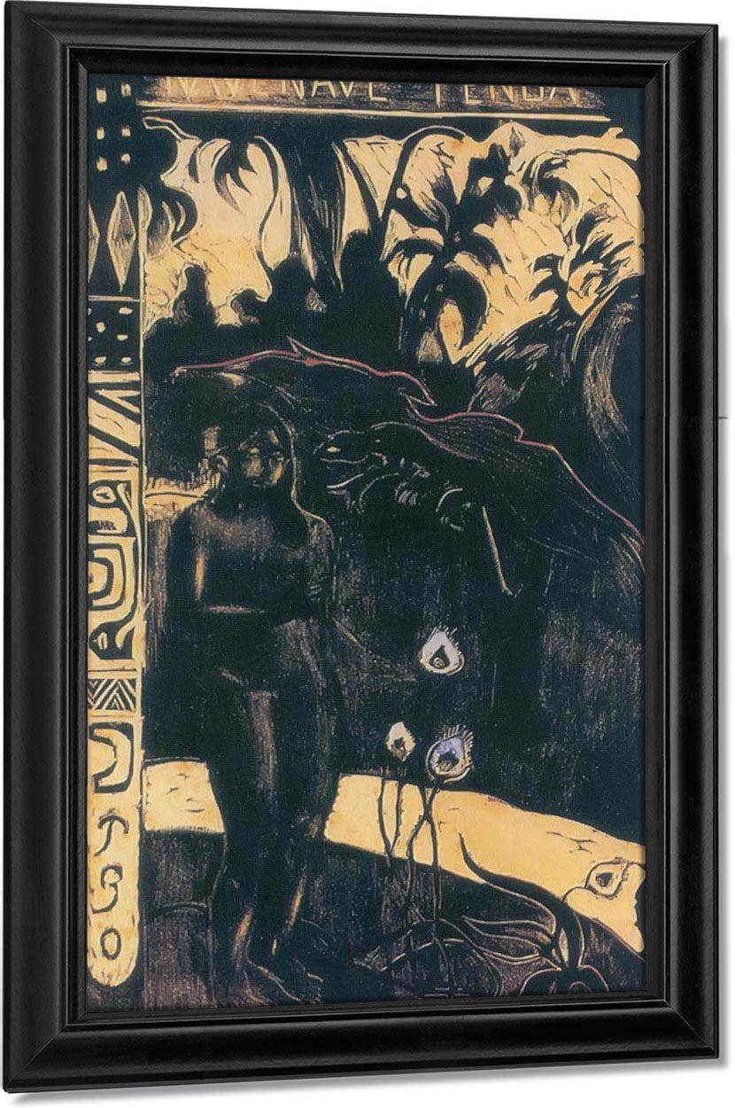 Nava Nava Fennua ( Delicious Earth) By Paul Gauguin Fine Art Print